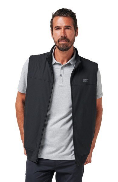 Travis Mathew Wanderlust heren vest, zwart