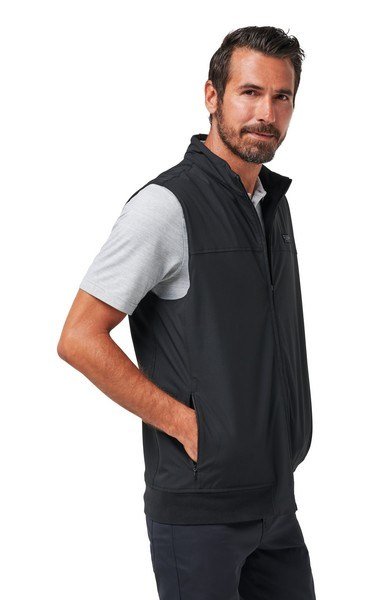 Travis Mathew Wanderlust heren vest, zwart