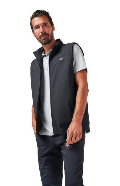 Travis Mathew Wanderlust heren vest, zwart