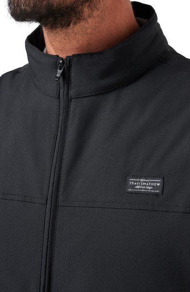 Travis Mathew Wanderlust heren vest, zwart