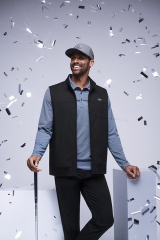 Travis Mathew Wanderlust heren vest, zwart