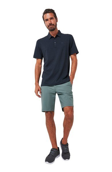 Travis Mathew Wanderlust heren short, balsam green