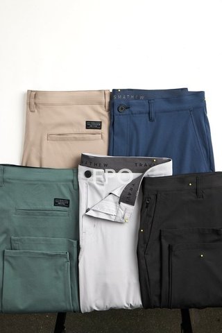 Travis Mathew Wanderlust heren broek, zwart