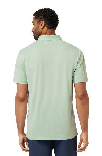 Travis Mathew River Boat heren polo, aqua foam