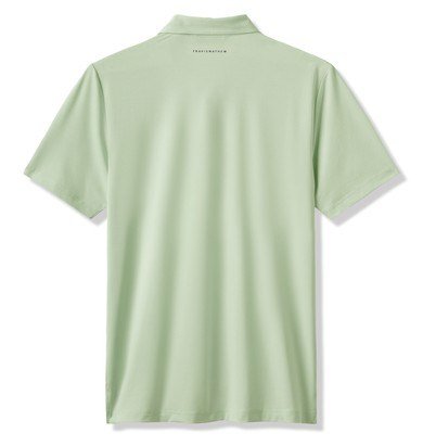 Travis Mathew River Boat heren polo, aqua foam