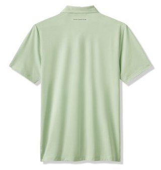 Travis Mathew River Boat heren polo, aqua foam