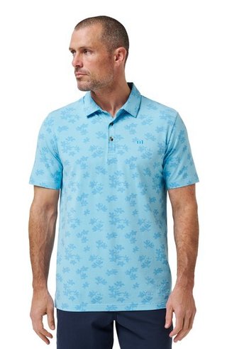 Travis Mathew Port Day heren polo, air blue