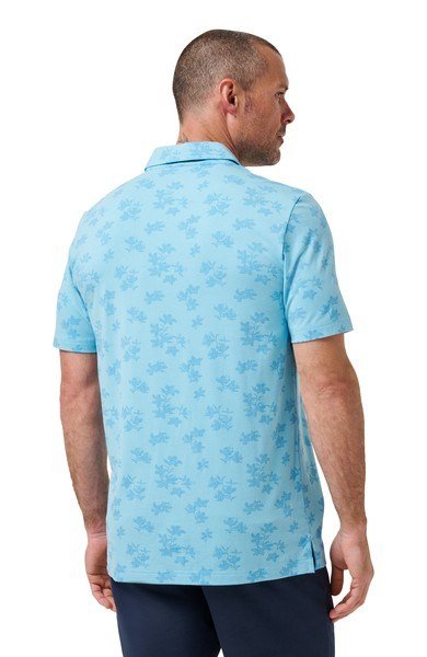 Travis Mathew Port Day heren polo, air blue