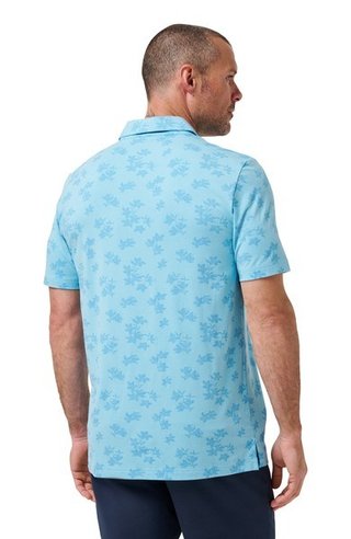 Travis Mathew Port Day heren polo, air blue
