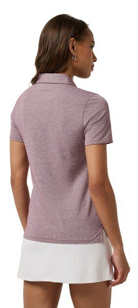 Travis Mathew Featherweight Active dames polo, heather damson