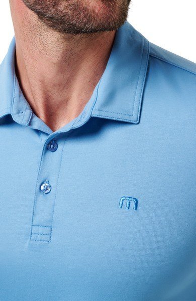 Travis Mathew Featherweight Performance heren polo, pacific coast