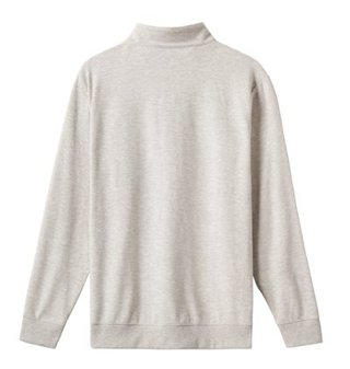 Travis Mathew Cloud heren sweater 1/4 zip, heather grey
