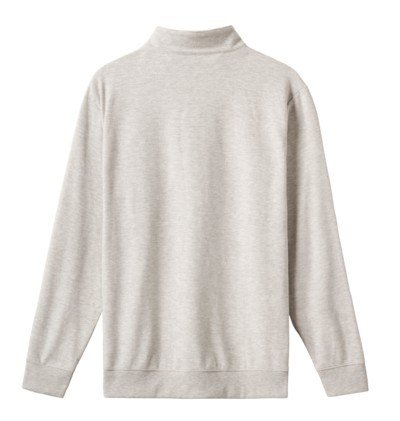 Travis Mathew Cloud heren sweater 1/4 zip, heather grey