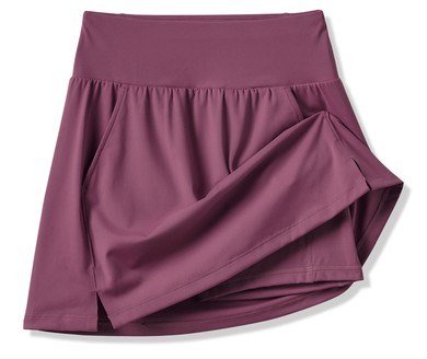 Travis Mathew Game Set Match Moveknit dames skort, damson
