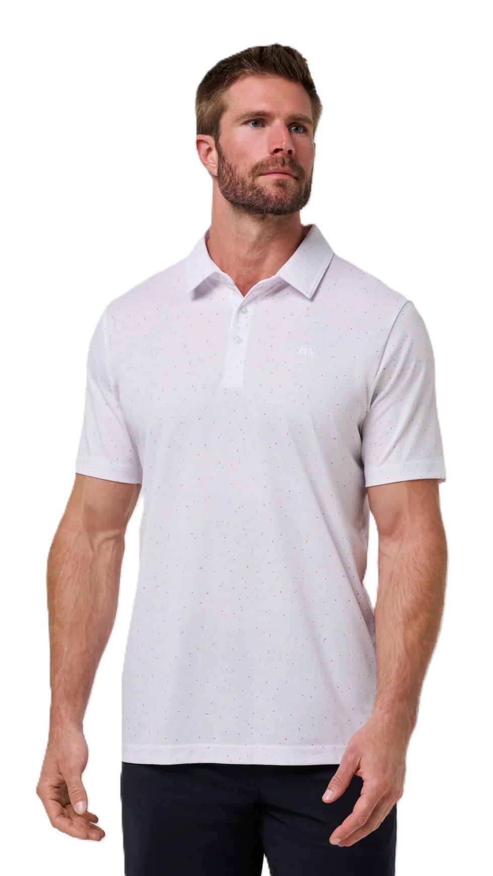 Travis Mathew Special Trip heren polo, wit