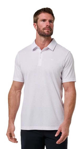 Travis Mathew Special Trip heren polo, wit