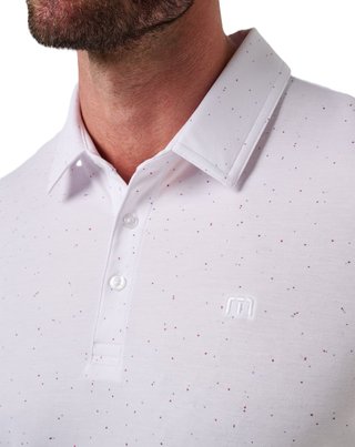 Travis Mathew Special Trip heren polo, wit