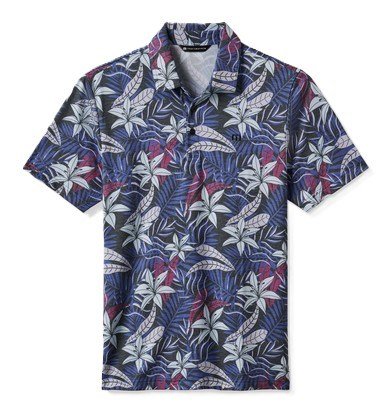Travis Mathew Featherweight Open Bay heren polo, zwart