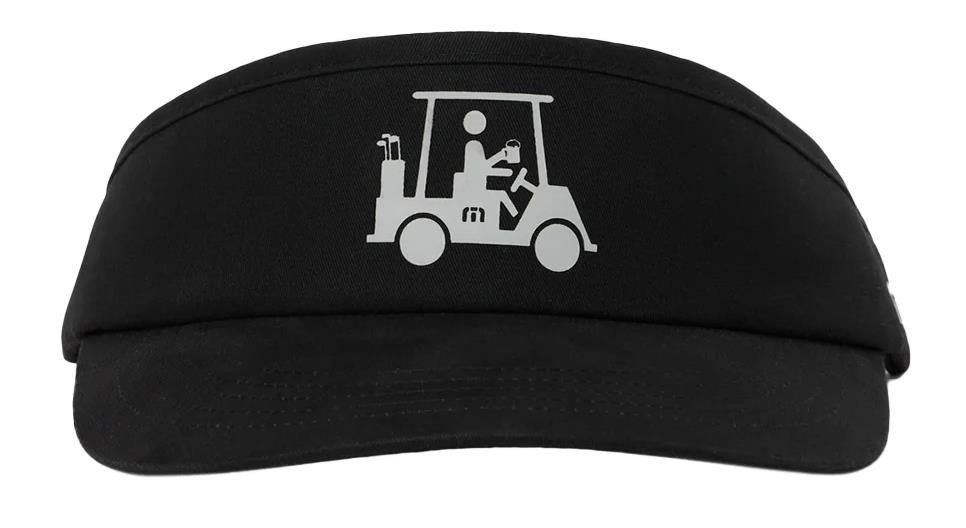Travis Mathew Mapes heren visor, zwart