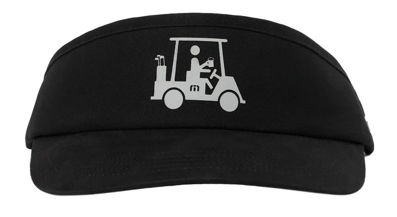 Travis Mathew Mapes heren visor, zwart