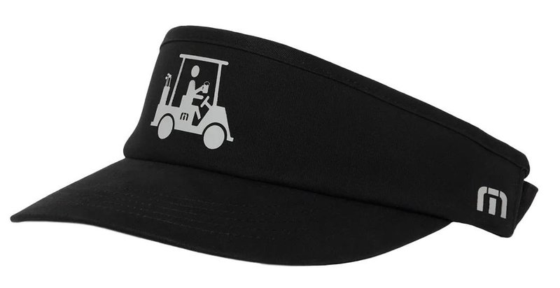 Travis Mathew Mapes heren visor, zwart