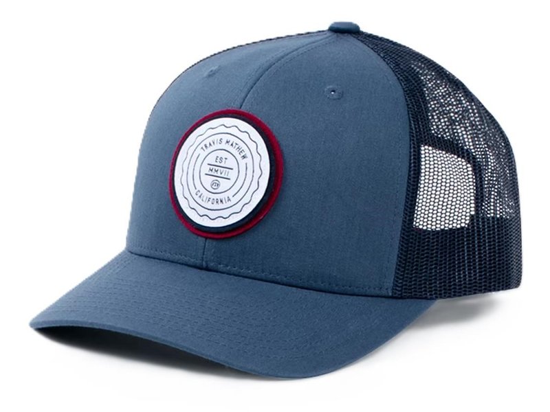 Travis Mathew The Patch junior pet, donkerblauw