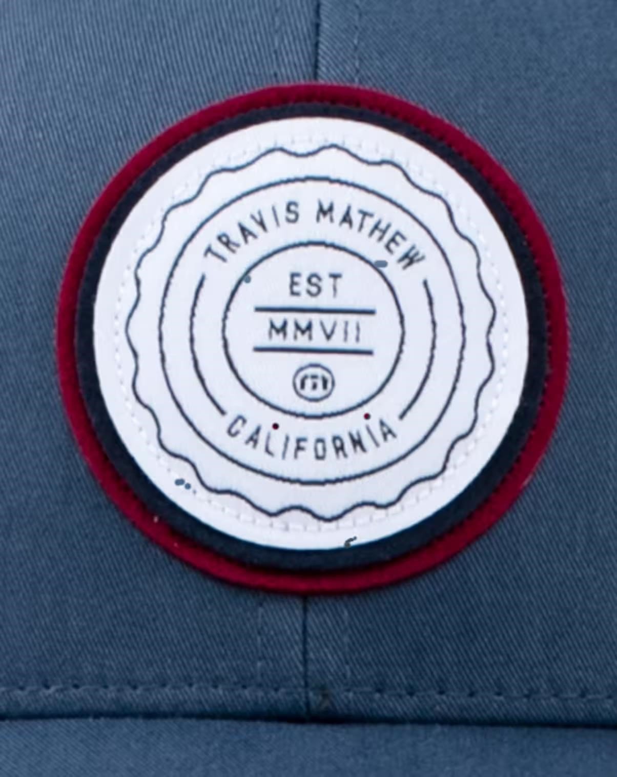 Travis Mathew The Patch junior pet, donkerblauw