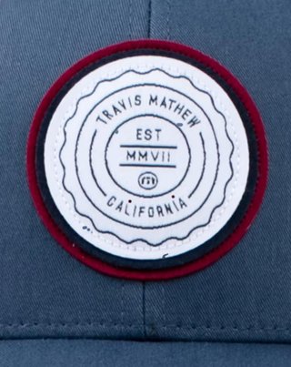 Travis Mathew The Patch junior pet, donkerblauw