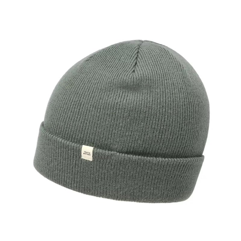 Travis Mathew Cloud Beanie heren wintermuts, dark olive