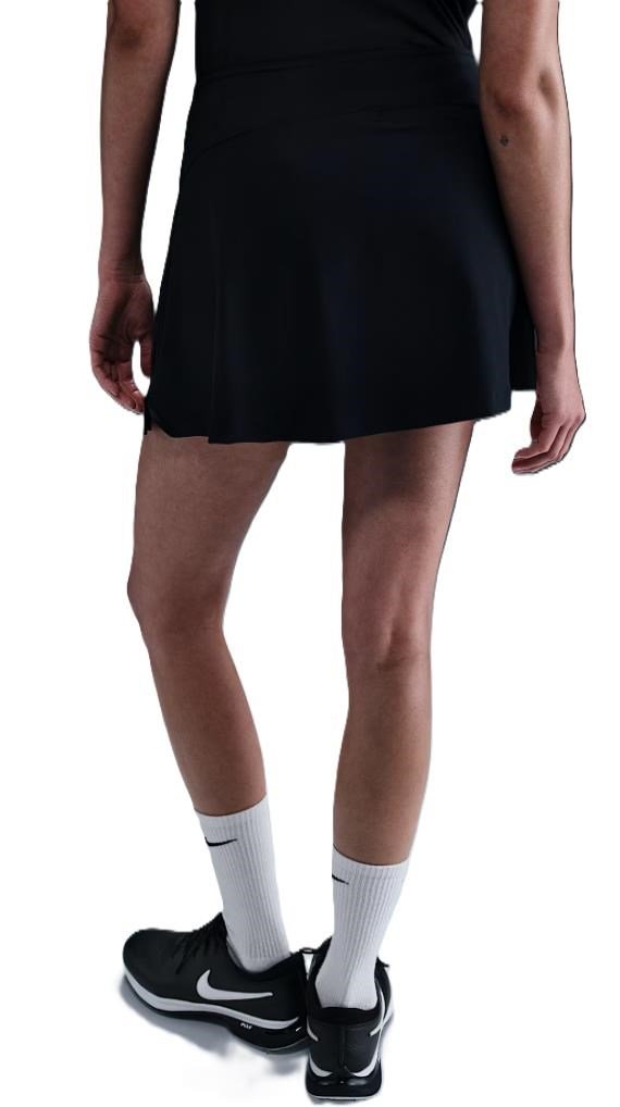 Nike Dri-Fit Tour dames golfskort, zwart/wit