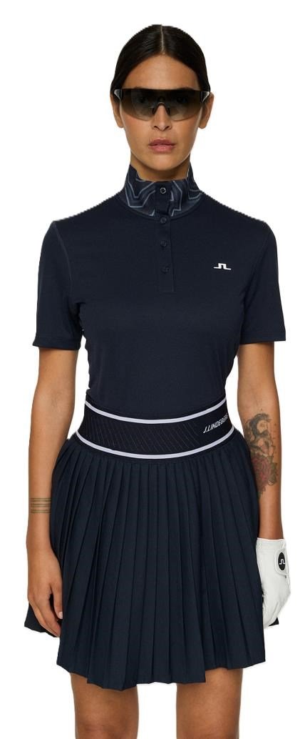 J.Lindeberg Piper dames polo, JL Navy