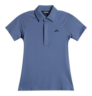 J.Lindeberg Bobi dames polo, vintage indigo