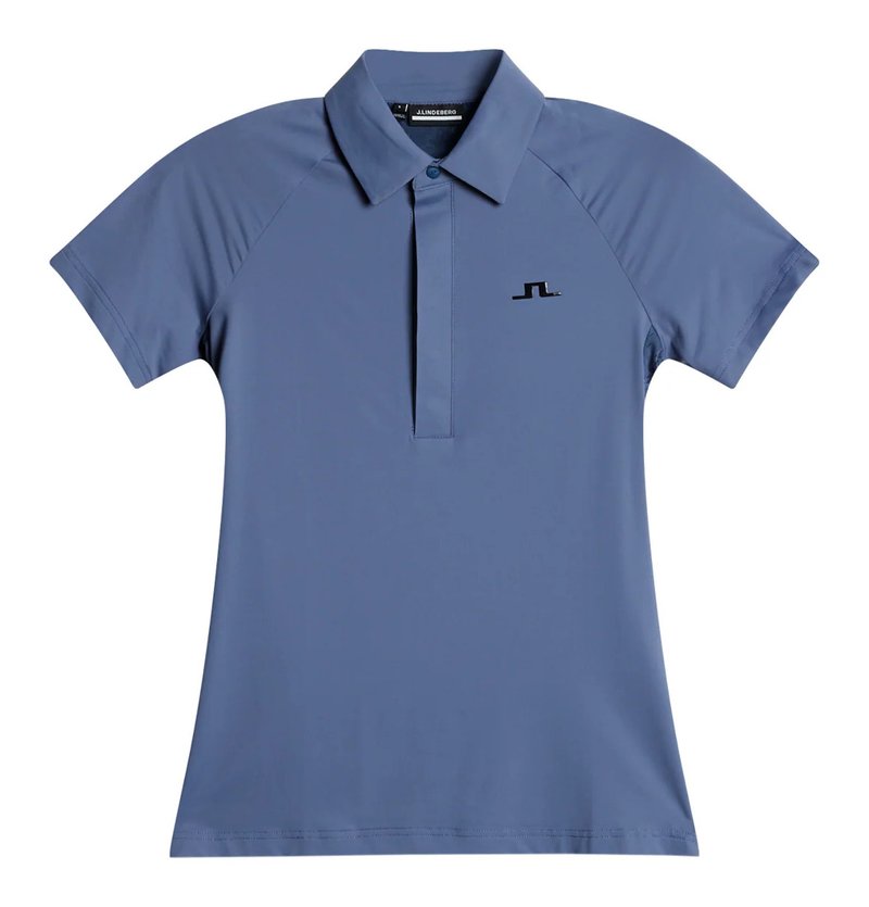 J.Lindeberg Bobi dames polo, vintage indigo