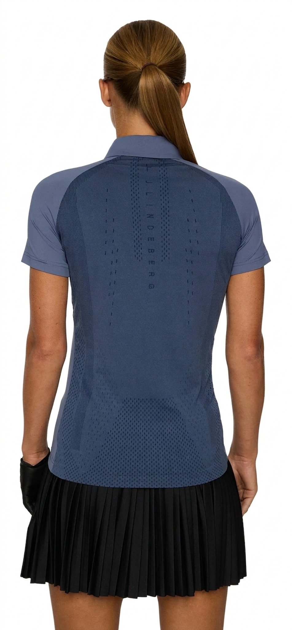 J.Lindeberg Bobi dames polo, vintage indigo
