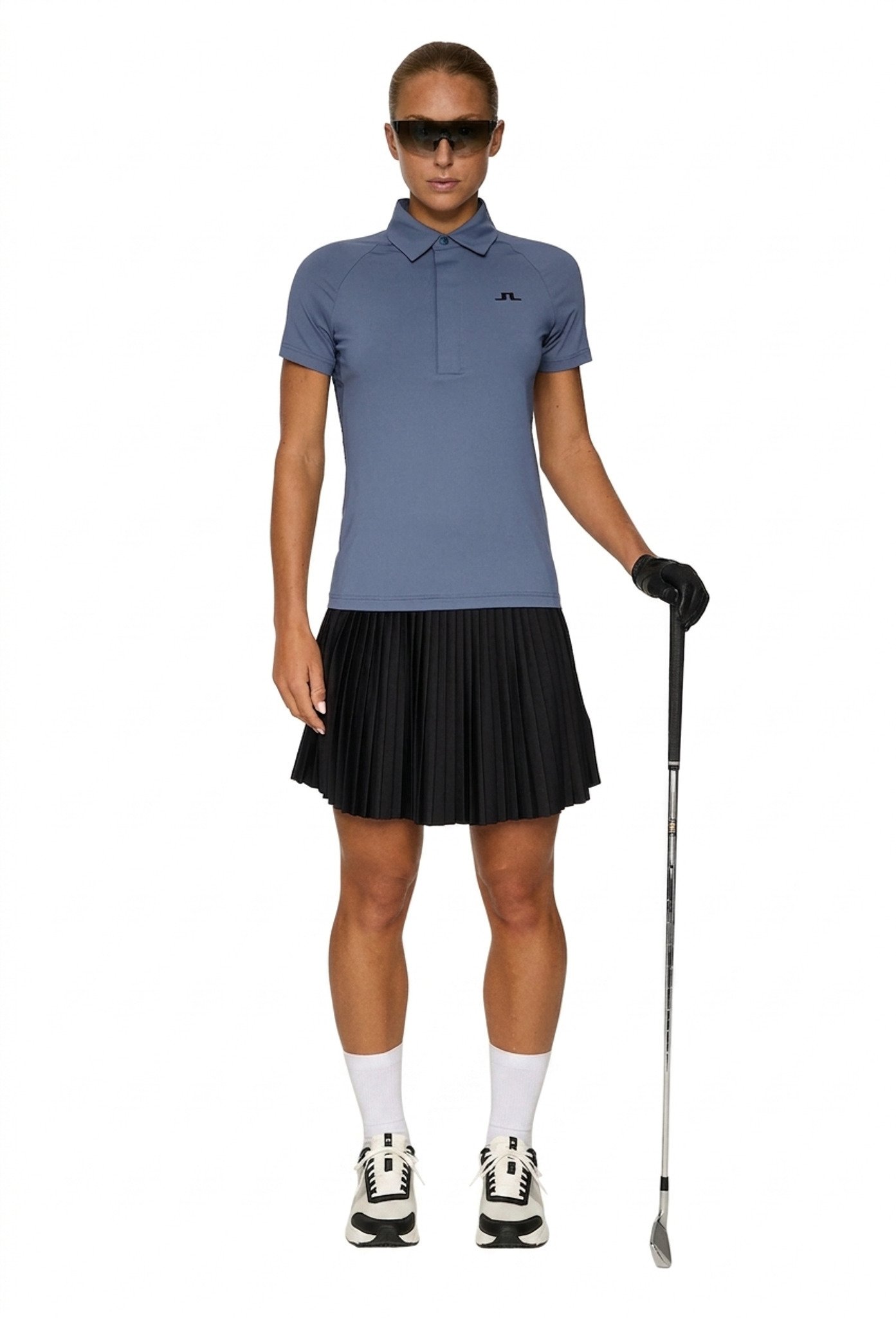 J.Lindeberg Bobi dames polo, vintage indigo