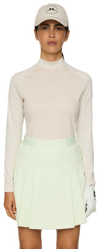 J.Lindeberg Darla Hybrid Knit dames sweater, moonbeam