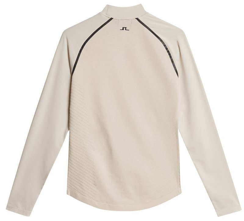 J.Lindeberg Darla Hybrid Knit dames sweater, moonbeam