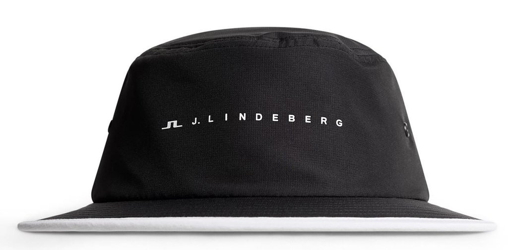 J.Lindeberg Danny bucket hat, zwart
