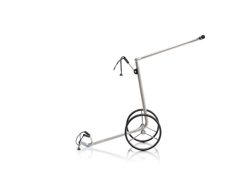 JuCad Titan 2-wielige handwagen + draagtas JTT, titanium