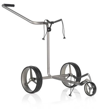 JuCad Edition S 3-wielige handwagen, aluminiumlegering + draagtas JTT, zilver