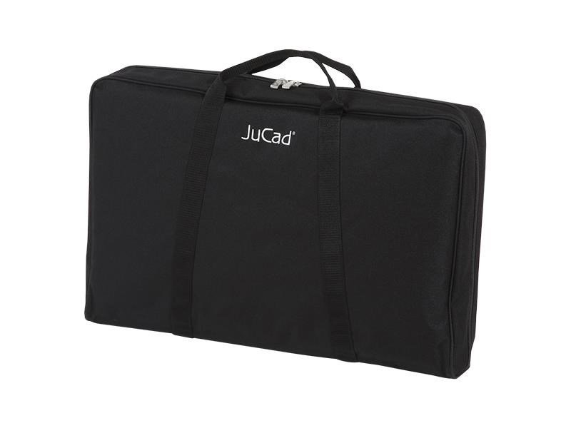 JuCad Edition S 3-wielige handwagen, aluminiumlegering + draagtas JTT, zilver