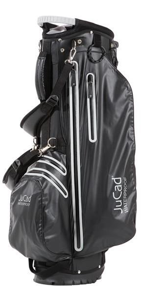JuCad Waterproof 2in1 stand bag, black/titanum