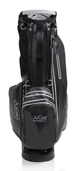 JuCad Waterproof 2in1 stand bag, black/titanum