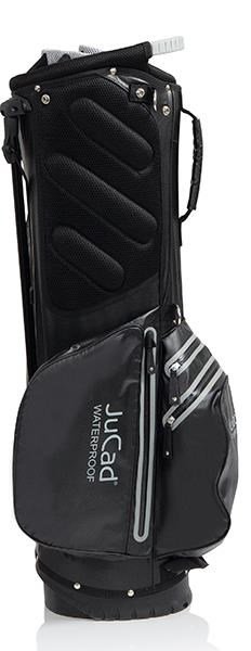 JuCad Waterproof 2in1 stand bag, black/titanum
