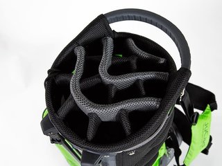 JuCad Waterproof 2in1 stand bag, black/titanum