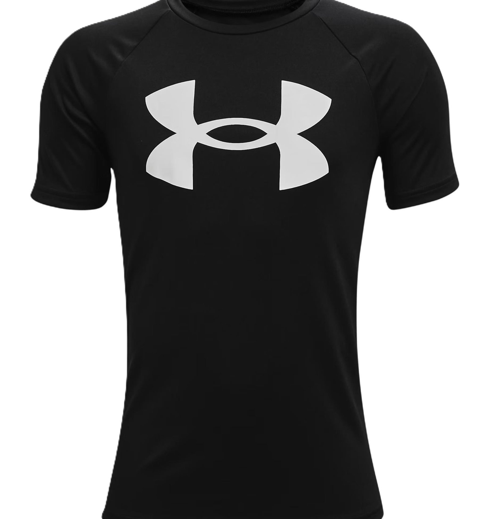Under Armour Tech Big Logo jongens shirt, zwart