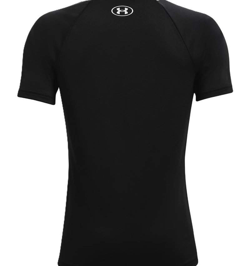 Under Armour Tech Big Logo jongens shirt, zwart