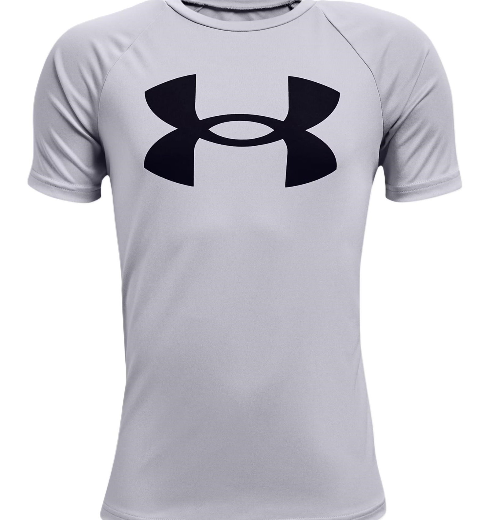 Under Armour Tech Big Logo jongens shirt, grijs