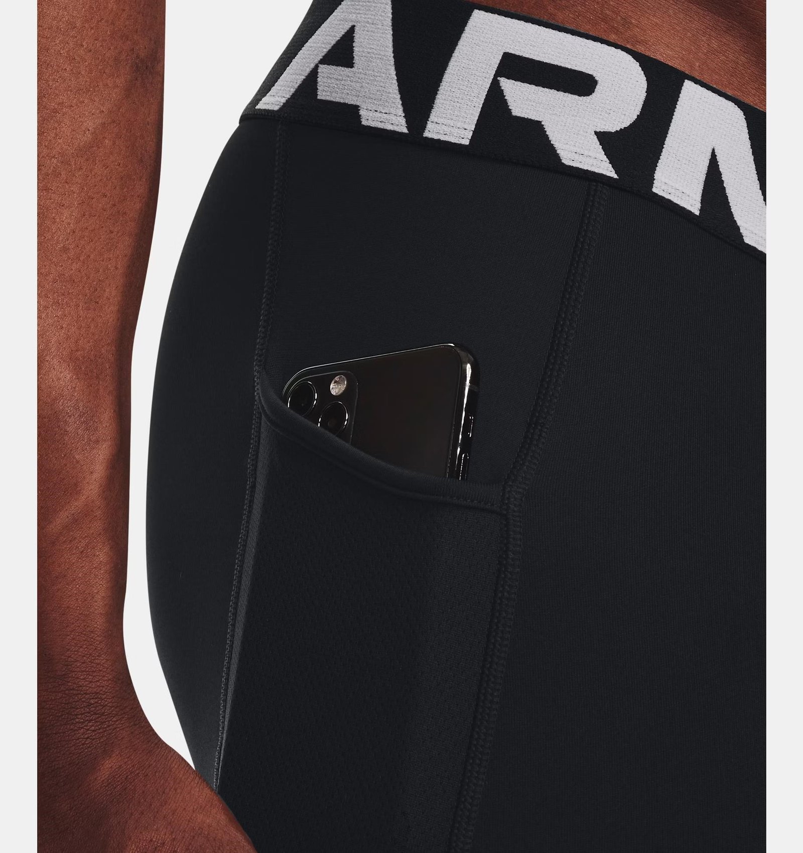 Under Armour ColdGear heren compressie legging, zwart