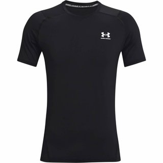 Under Armour HeatGear Fitted S heren t-shirt, zwart